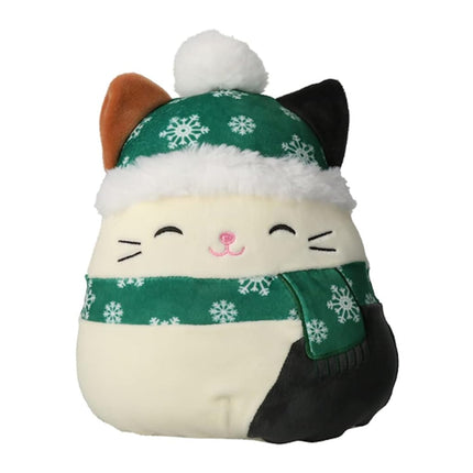 Squishmallow 7" Cam The Cat with Scarf and Hat