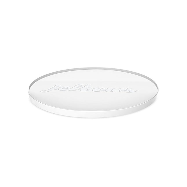 jelbows Desktop Size Clear Ergonomic Gel Wrist Res
