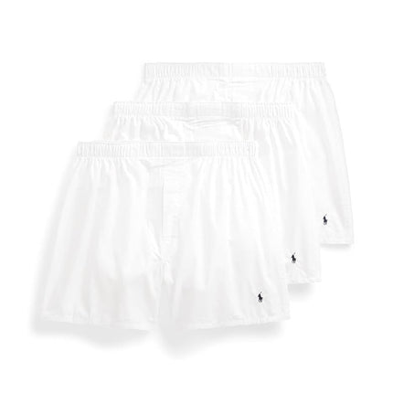 Classic Fit Woven Cotton Boxers 3-Pack