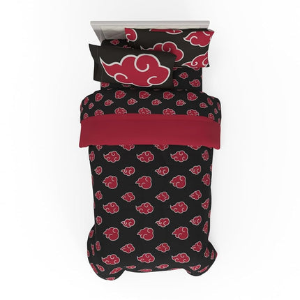 Franco Comforter and Sheet Set, Microfiber, Black-