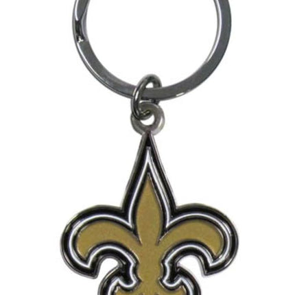 Siskiyou Sports NFL New Orleans Saints Chrome Key Chain