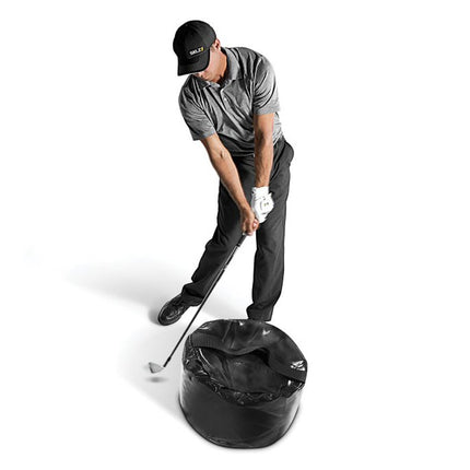 SKLZ Smash Bag Golf Impact Trainer, Improves Swing Accuracy,Helps Eliminate Fat and Thin Shots,Fills with Towels or Clothes for Convenient Practice - Heavy-Duty Material, Ideal for Beginners