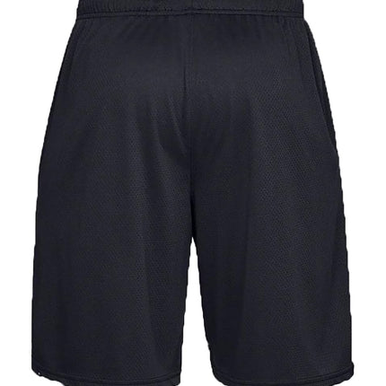 Under Armour Tech Mesh Shorts, Men's Gym Shorts With Complete Ventilation, Versatile Sports Shorts for Training, Running and Working Out, Black/Pitch Gray, L