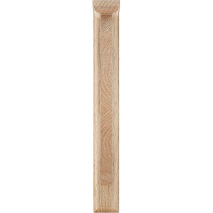 Ekena BKT01X12X12CRRO 1 1/2" W D x 12" H Crendon Wagon Wheel Bracket, Red Oak
