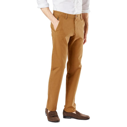 Dockers Men's Ultimate 360 Chino Slim Casual Pants, Dark Ginger, 33W/32L