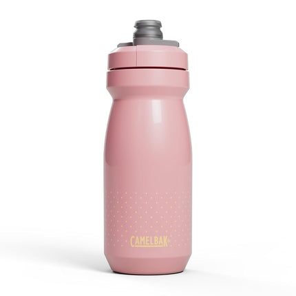 CamelBak Podium 21oz Bike Water Bottle - Easy Squeeze Bottle - Fits Most Bike Cages, Coral Sunset
