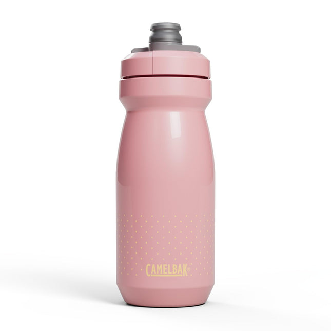 Bouteille d'eau de vélo CamelBak Podium 620 ml - Bouteille facile à presser - Compatible avec la plupart des porte-bidons, Coral Sunset