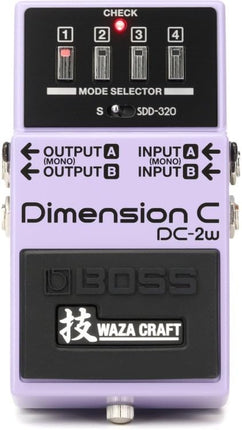 BOSS Dc-2W Waza Craft Dimension C Guitar Pedal, Dimension Experience with Complete Sonic Authenticity