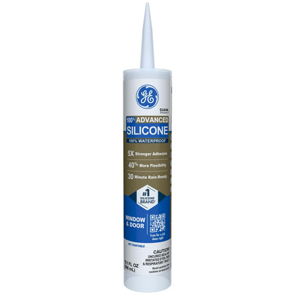 GE Advanced Silicone Caulk for Window & Door - 100