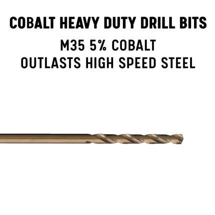 Drill America - GLBCOX125/32 Broca de Extensión para Aviones de Cobalto de 5/32" x 12", Serie GLBCO