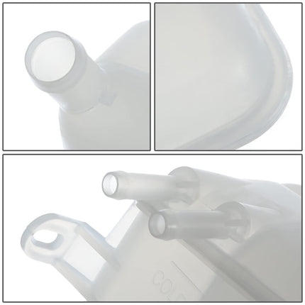 DNA MOTORING OEM-RT-FO3014105 OE Style Coolant Overflow Reservoir Tank w/Cap Compatible with 2000-2006 Focus 2.0L DOHC, 2.3L