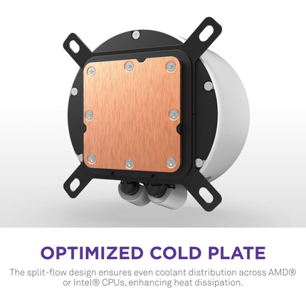 NZXT Kraken Elite 360 RGB - 360mm AIO CPU Cooler, LCD - White