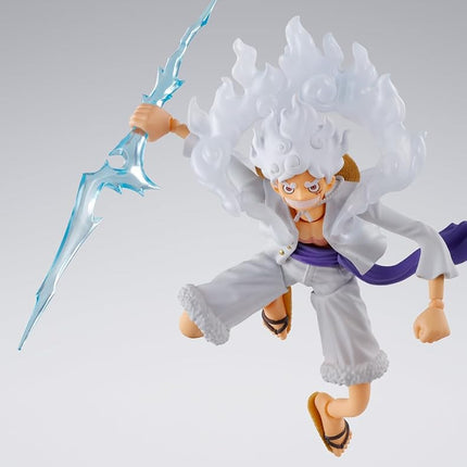 TAMASHII NATIONS - One Piece - Monkey D. Luffy -GEAR5-, Bandai Spirits S.H.Figuarts Action Figure