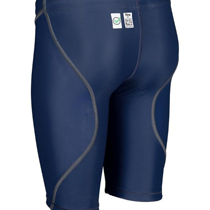 ARENA Powerskin ST Next Boys' Jammer, FINA Approved Racing Swimsuit, Boys' Recycled Fabric Swimsuit, Boys' Lined Jammer Blue