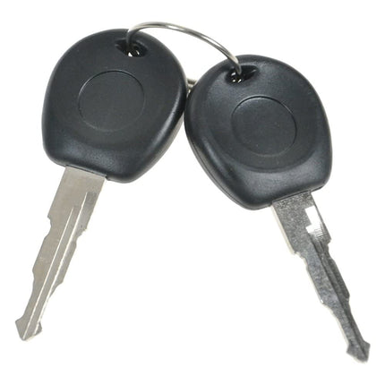 TRQ Front Exterior Outside Door Handle w/Keys LH or RH for VW Jetta Golf Cabrio