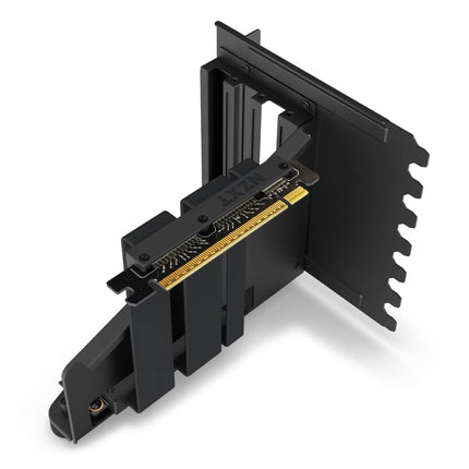 NZXT Kit de Montaje Vertical para GPU - AB-RH175-B1-175 mm Cable Riser PCIe 4.0x16 - Soporte para GPU - Soporte Robusto de Acero - Negro