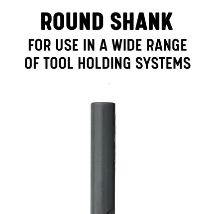 Drill America DWDST Series High-Speed Steel Screw Machine Length Drill Bit, Black Oxide Finish, Round Shank, Spiral Flute, 135 Degrees Split Point, 1-1/32" Size, Pack of 1