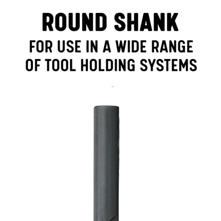 Drill America D/AST Series High-Speed Steel Screw Machine Length Drill Bit, Black Oxide Finish, Round Shank, Spiral Flute, 135 Degrees Split Point, T Size (Pack of 6)