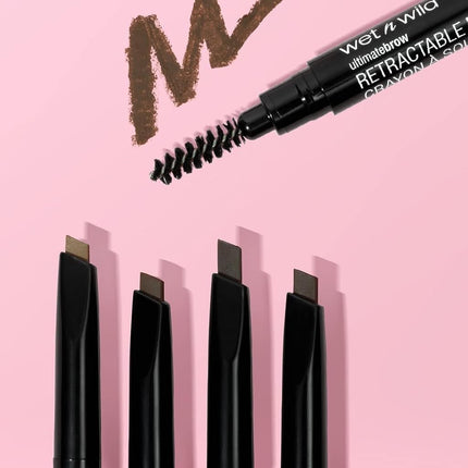 Wet 'n' Wild Ultimate Brow Retractable Brow Pencil - Medium Brown