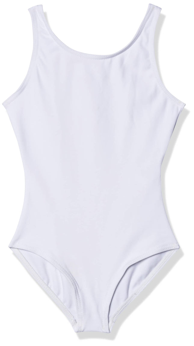 Capezio Tank Leotard - Girls, White, Small