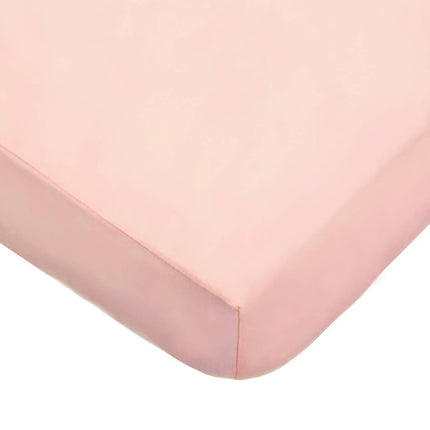 American Baby 3 Piece 100% Cotton Jersey Knit Fitted Crib Sheet for Standard Crib and Toddler Mattresses, Blush Pink Star/Zigzag, for Girls (33550PK/ST/ZZ)