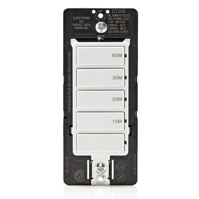 Leviton Countdown Switch for Bathroom Household Li