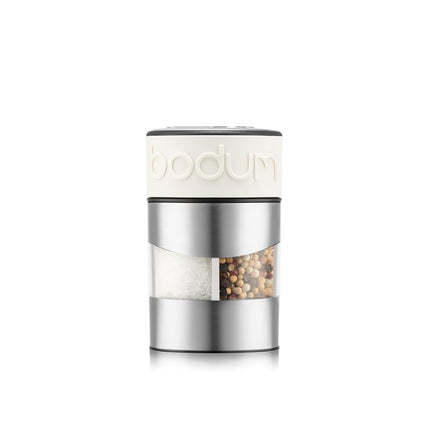 BODUM Manual Grinder Salt and Pepper, Off White, 1