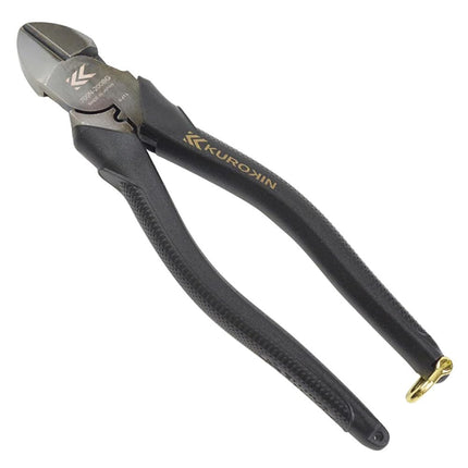 Fujiya 700N-200BG Strong Eccentric Nipper (Black Gold with Shackle) 7.9 inches (200 mm), Easy Cutting with Eccentric Levers