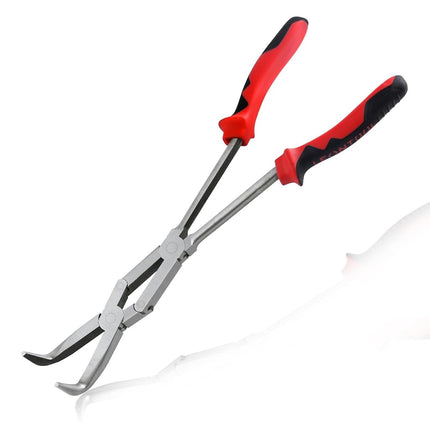 LEONTOOL Long Reach 90 Degree Bent Nose Pliers 13-