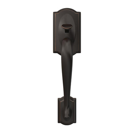 SCHLAGE Lock Company Camelot FE285 CAM 716 GEO Georgian Style Front Entry Handle Bronze