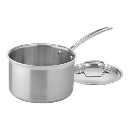 CUISINART MCP194-20N MultiClad Pro Stainless Steel 4-Quart Saucepan with Cover
