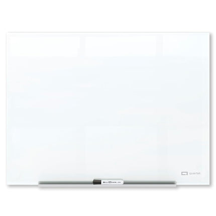 Quartet Magnetic Glass Dry-Erase White Board, 48" 