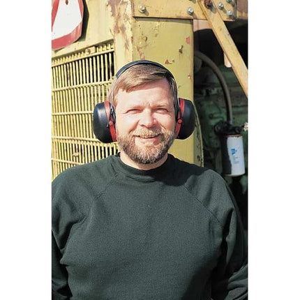 3M Peltor Optime 105 Over the Head Earmuff, Ear Protectors, Hearing Protection, NRR 30 dB