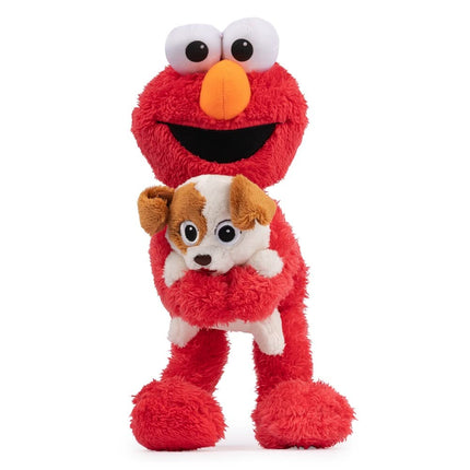 GUND Sesame Street Peluche animée officielle « Furry Friends Forever Dance & Play » Elmo et Tango, jouet sensoriel en peluche pour les 1 an et plus, rouge/crème, 33 cm