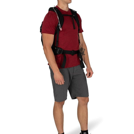 Sac à dos de vélo Osprey Raptor Pro pour homme avec réservoir Hydraulics de 2,5 L, noir