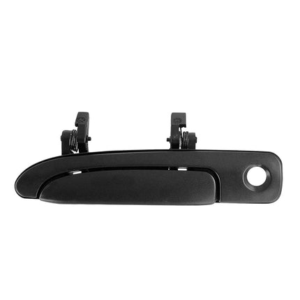 TRQ Front Left Exterior Door Handle Black Drivers 