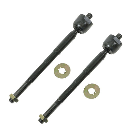 TRQ Front Inner Tie Rod Driver and Passenger Side 