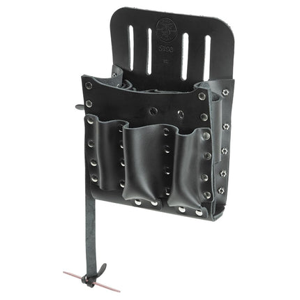 Klein Tools 5190 Leather 10-Pocket Tool Pouch