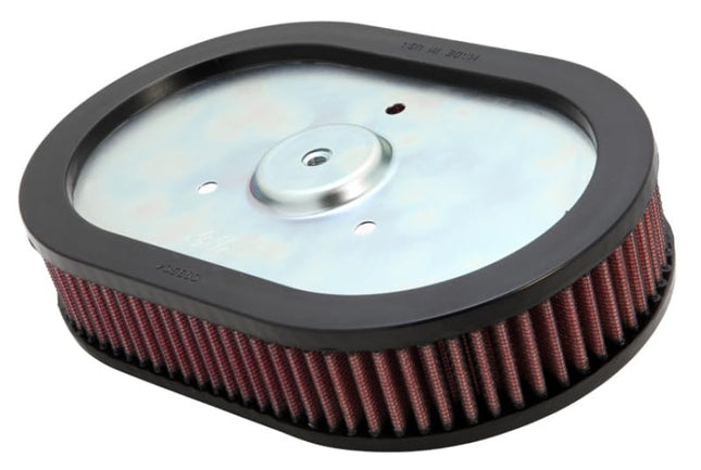 K&N Replacement air filter compatible with H/D Screamin Eagle Ventilator element (HD-0910), Black, Pack of 1