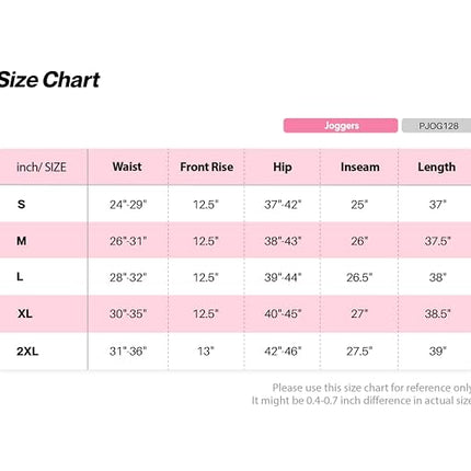 ALWAYS Women's Casual Jogger Pants - Buttery Super Soft Stretch Comfy Athletic Sweatpants with Pockets, Pjog128 / Space Dye Black, XXL