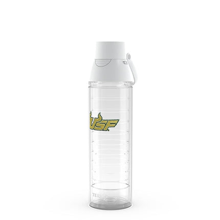 Tervis Venture Lite USF Bulls - Vaso aislante de doble pared hecho en EE. UU. con logotipo principal, mantiene las bebidas frías y calientes, botella de agua de 24 oz, clásico