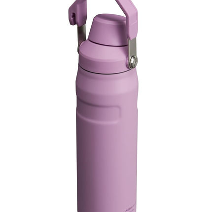 Bouteille d'eau Stanley IceFlow Fast Flow 700 ml | Couvercle à bec incliné | Légère et étanche pour les voyages et le sport | Acier inoxydable isolé | Sans BPA | Lilas