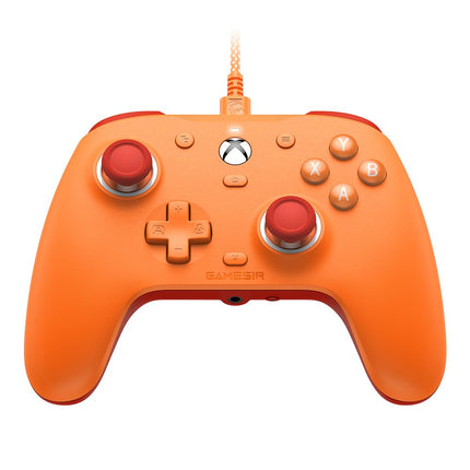GameSir G7 SE Wired Controller for Xbox Series X|S, Xbox One & Windows 10/11, Plug and Play Gaming Gamepad with Hall Effect Joysticks/Hall Trigger, 3.5mm Audio Jack (Orange) [video game]