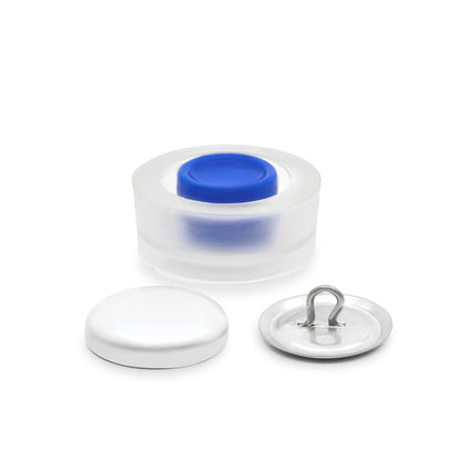 Dritz Cover Button Kit with Tools, Nickel, Size 30-3/4-Inch