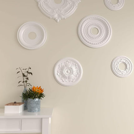 Ekena Millwork CM12LEGLS Legacy Acanthus Ceiling Medallion, Hand-Painted Gold, 12 3/4" OD x 7/8" P (Fits Canopies up to 3 1/2")