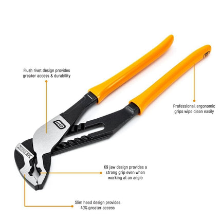 GearWrench 82203-06 Dipped Mixed Dual Material Plier Set, 4 Piece