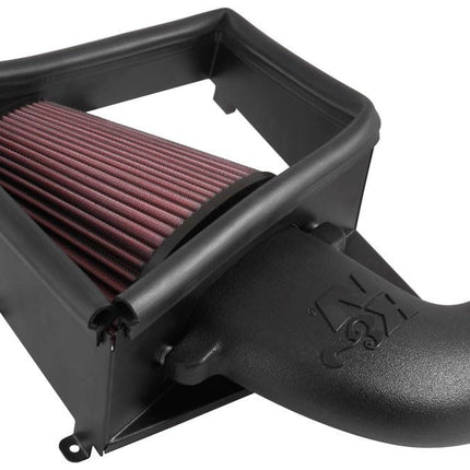 K&N Cold Air Intake System: High-Flow Air Filter, Increase Performance & Acceleration: Compatible with 2011-2016 BMW: 535i, 63-1132
