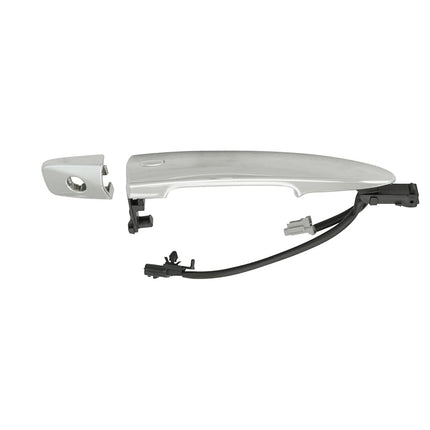 TRQ Front Exterior Chrome Door Handle Driver Side 