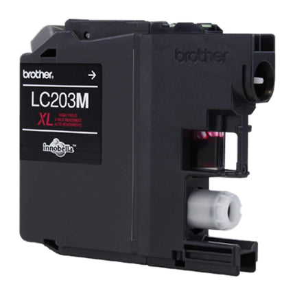 Brother Printer LC203M High Yield Ink Cartridge, Magenta, 550