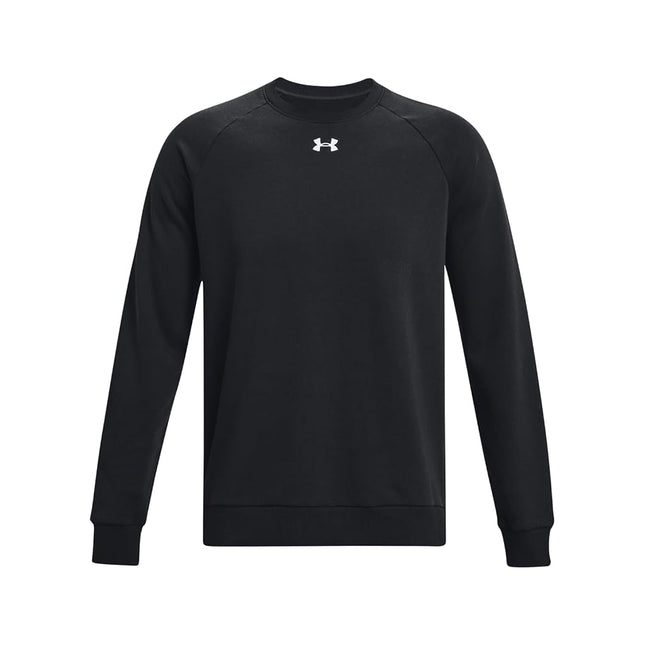 Under Armour Men's UA Rival Fleece Crew Shirt Blac